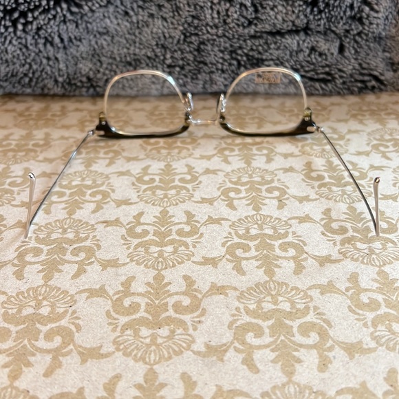 SALE!!! RARE SOLD OUT EYEVAN Glasses 7285 Model 639 C. 4021 Green / Silver - Picture 11 of 12